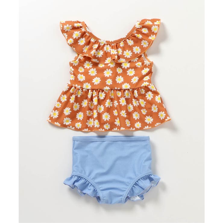 【WEB限定/UVカット】フリルペプラムセパレート水着 UVカット | F.O.Online Store | 詳細画像16 
