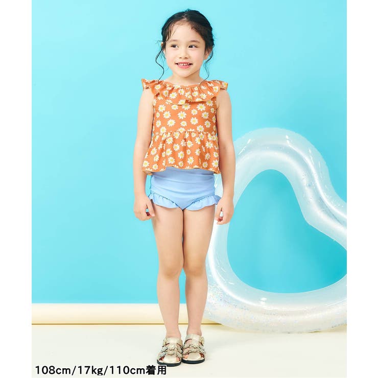 【WEB限定/UVカット】フリルペプラムセパレート水着 UVカット | F.O.Online Store | 詳細画像18 