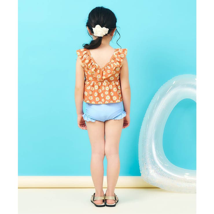 【WEB限定/UVカット】フリルペプラムセパレート水着 UVカット | F.O.Online Store | 詳細画像19 