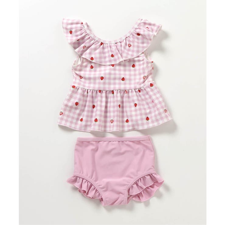 【WEB限定/UVカット】フリルペプラムセパレート水着 UVカット | F.O.Online Store | 詳細画像20 