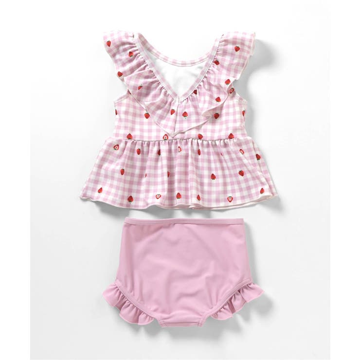 【WEB限定/UVカット】フリルペプラムセパレート水着 UVカット | F.O.Online Store | 詳細画像21 