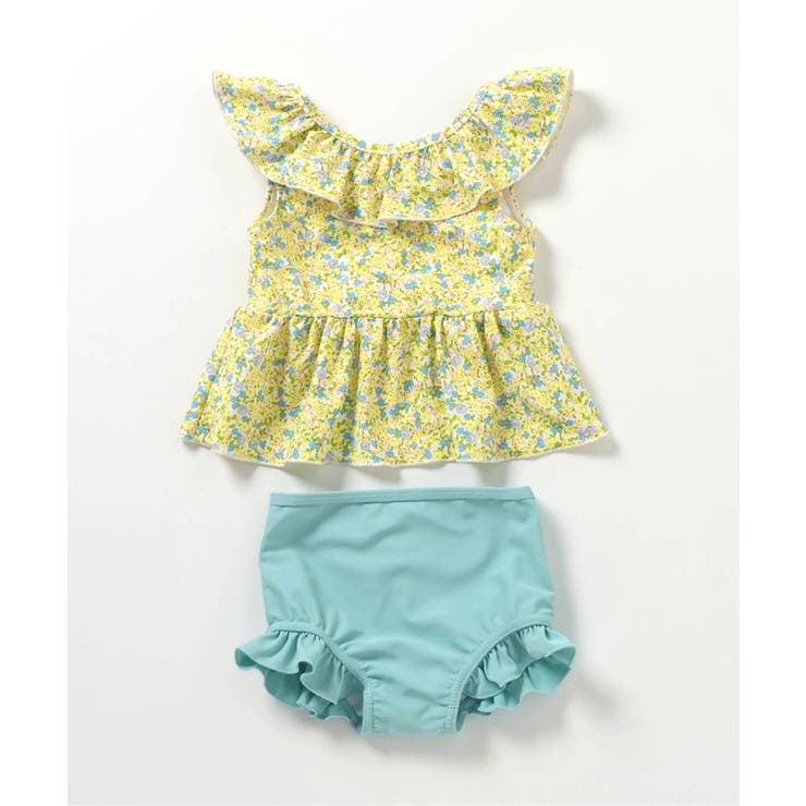 【WEB限定/UVカット】フリルペプラムセパレート水着 UVカット | F.O.Online Store | 詳細画像28 
