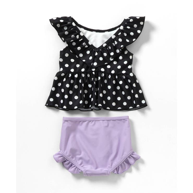 【WEB限定/UVカット】フリルペプラムセパレート水着 UVカット | F.O.Online Store | 詳細画像3 