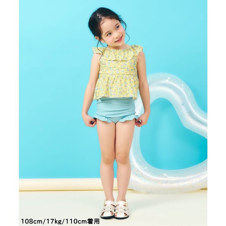 【WEB限定/UVカット】フリルペプラムセパレート水着 UVカット | F.O.Online Store | 詳細画像37 