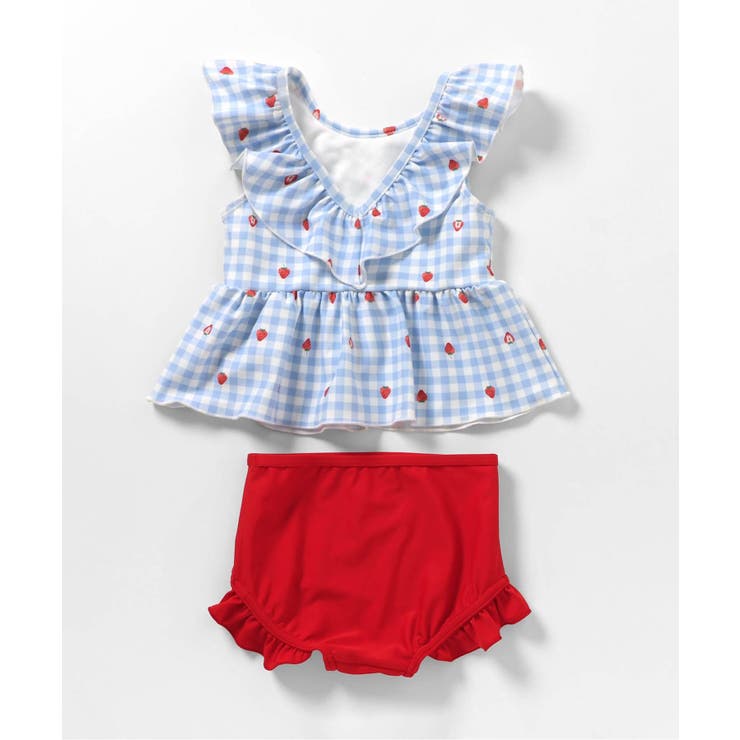 【WEB限定/UVカット】フリルペプラムセパレート水着 UVカット | F.O.Online Store | 詳細画像7 