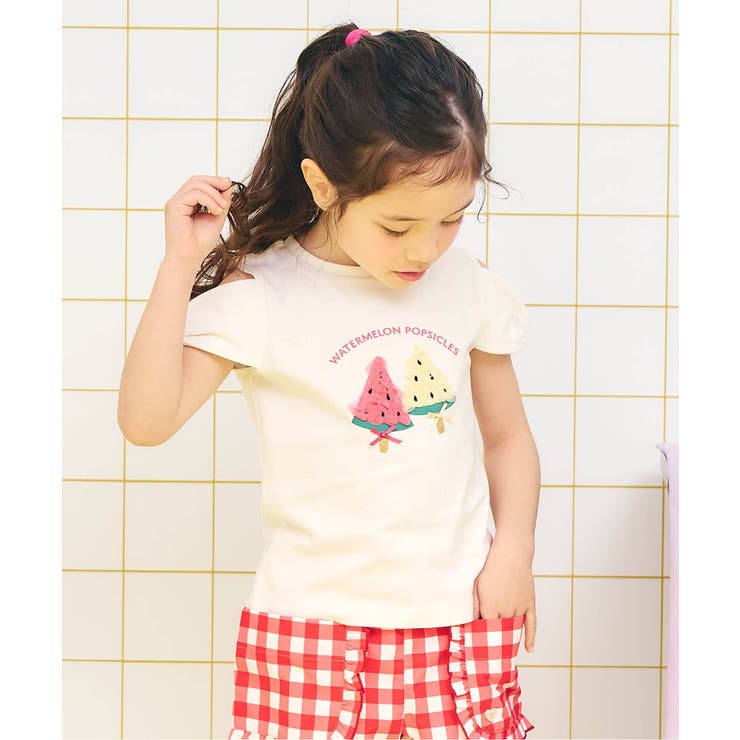 リボンオフショルサマーモチーフTシャツ | F.O.Online Store | 詳細画像1 