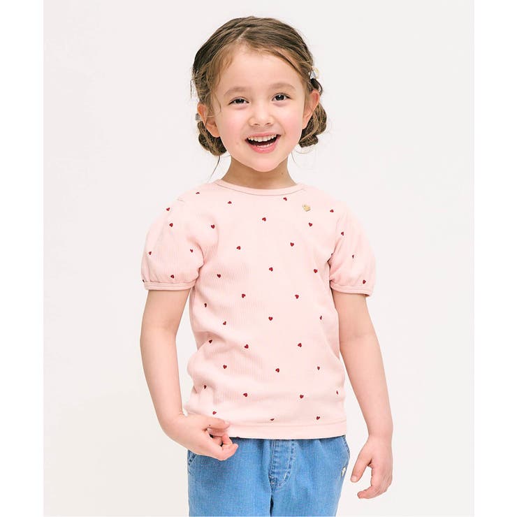 ピンク | バックリボン・袖リボンTシャツ | F.O.Online Store