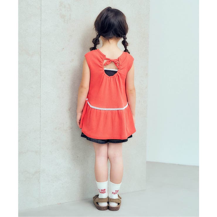 バックオープンフリルトップス  | F.O.Online Store | 詳細画像14 