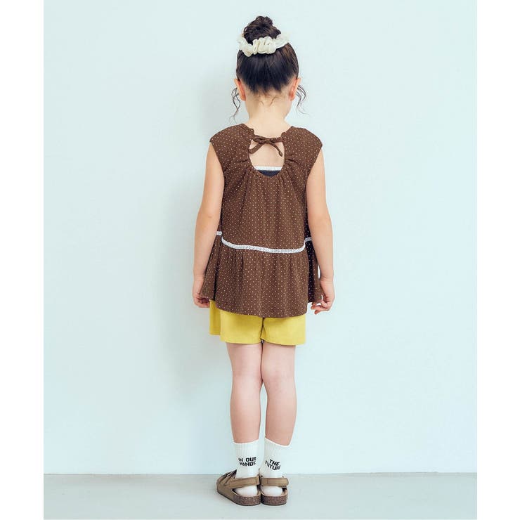 バックオープンフリルトップス  | F.O.Online Store | 詳細画像5 