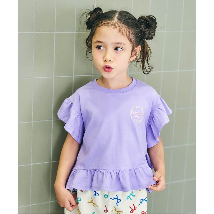 フリルロゴワッペンTシャツ | F.O.Online Store | 詳細画像18 