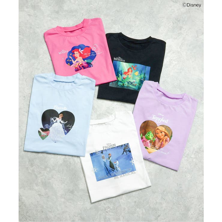 【リンク】【ディズニーキャラクター】プリンセス アナと雪の女王 半袖Tシャツ(大… | F.O.Online Store | 詳細画像19 