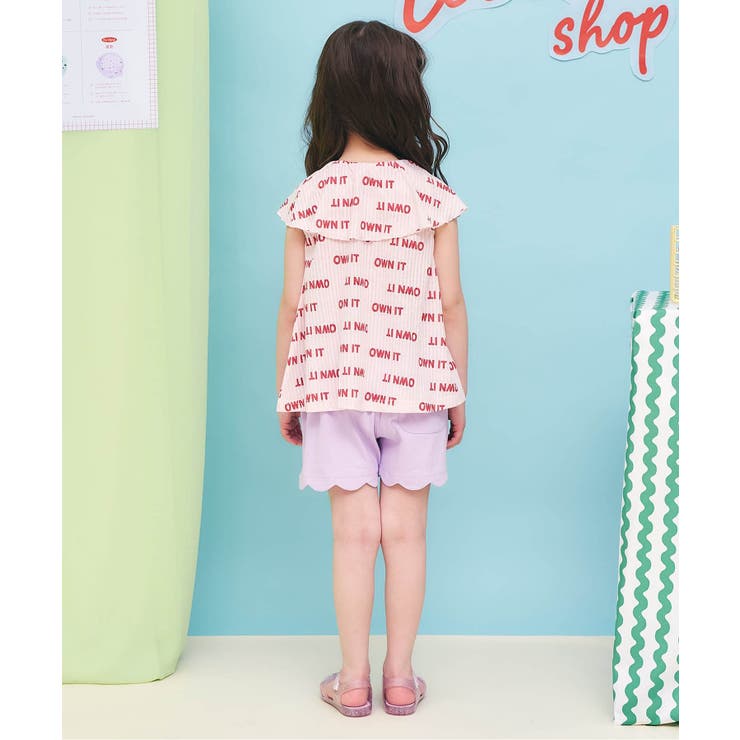 総柄カットサッカー襟付きトップス  吸水速乾 | F.O.Online Store | 詳細画像9 