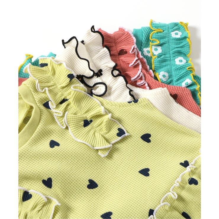 ワッフルフリルメローTシャツ | F.O.Online Store | 詳細画像17 