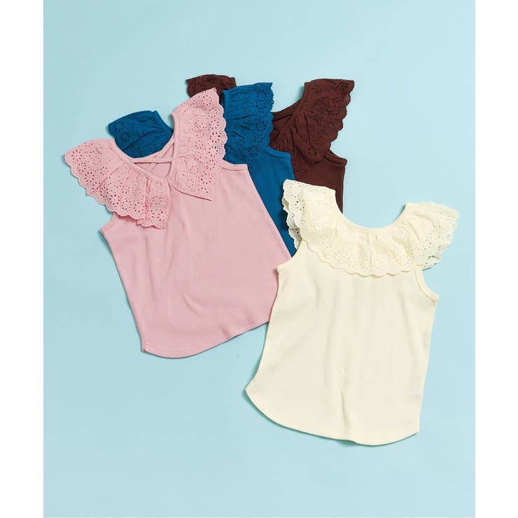 レースフリルトップス 接触冷感 | F.O.Online Store | 詳細画像18 