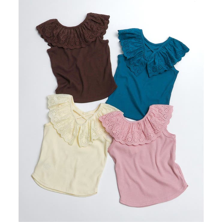 レースフリルトップス 接触冷感 | F.O.Online Store | 詳細画像19 