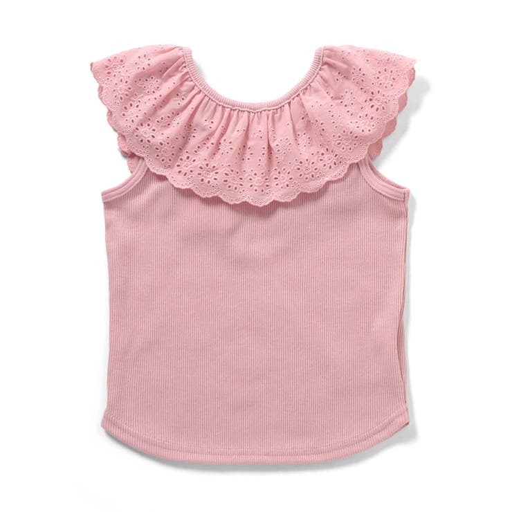 ピンク | レースフリルトップス 接触冷感 | F.O.Online Store