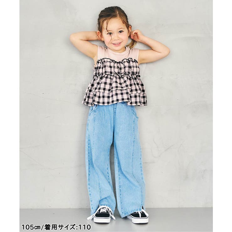ノースリーブシアードッキングトップス | F.O.Online Store | 詳細画像3 