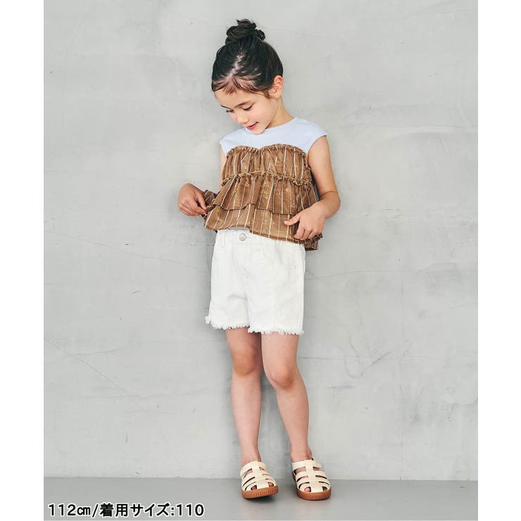 ノースリーブシアードッキングトップス | F.O.Online Store | 詳細画像6 