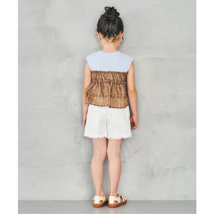 ノースリーブシアードッキングトップス | F.O.Online Store | 詳細画像7 