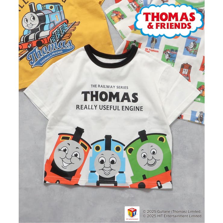 きかんしゃトーマス 4柄モチーフTシャツ[品番：FOKK0022706