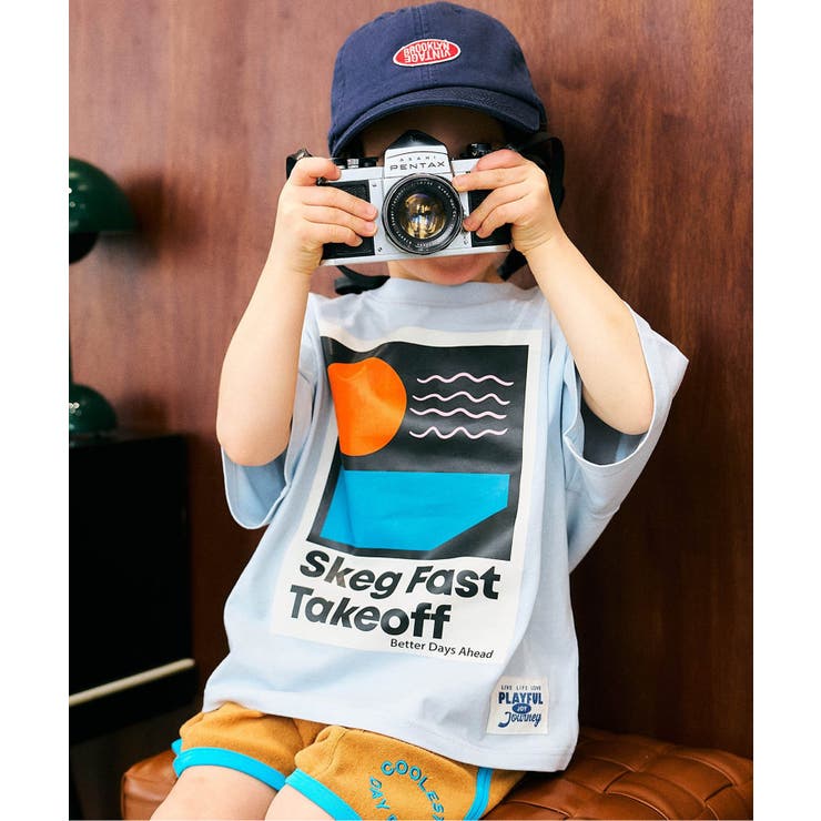 サックス | アソートロゴ・モチーフTシャツ | F.O.Online Store