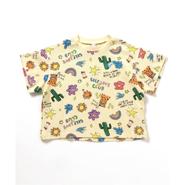 アソート総柄配色ステッチTシャツ | F.O.Online Store | 詳細画像2 