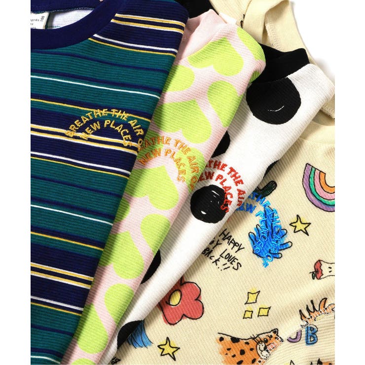 アソート総柄配色ステッチTシャツ | F.O.Online Store | 詳細画像27 