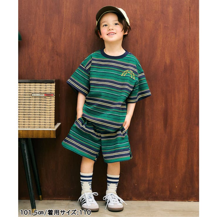 アソート総柄配色ステッチTシャツ | F.O.Online Store | 詳細画像8 