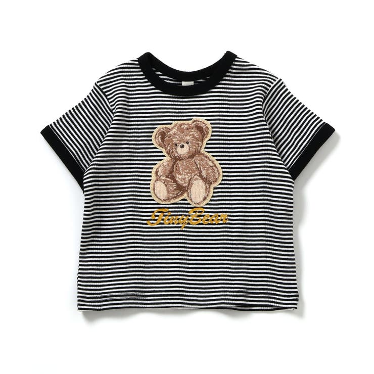 tiny bear刺繍Tシャツ | F.O.Online Store | 詳細画像2 