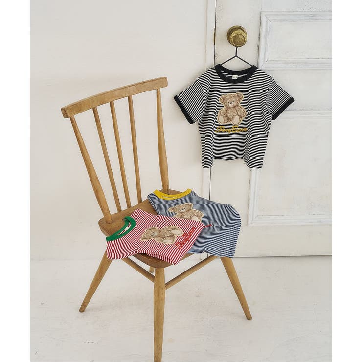 tiny bear刺繍Tシャツ | F.O.Online Store | 詳細画像6 
