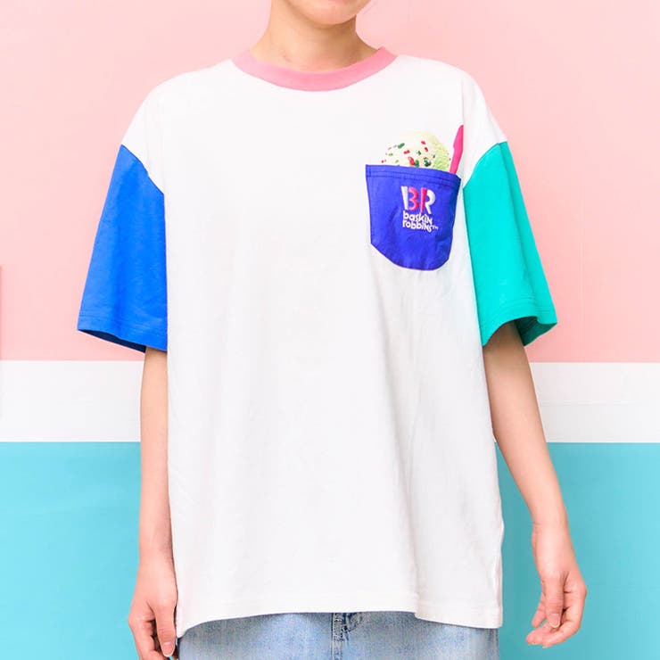 レインボー | 【リンク】サーティワンアソート Tシャツ(大人) | F.O.Online Store