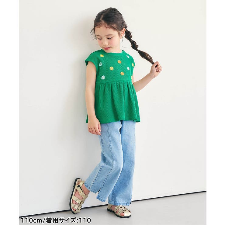 WEB限定 アソート刺繍ペプラムトップス  | F.O.Online Store | 詳細画像10 