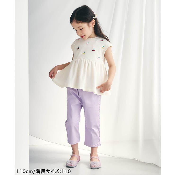 WEB限定 アソート刺繍ペプラムトップス  | F.O.Online Store | 詳細画像13 