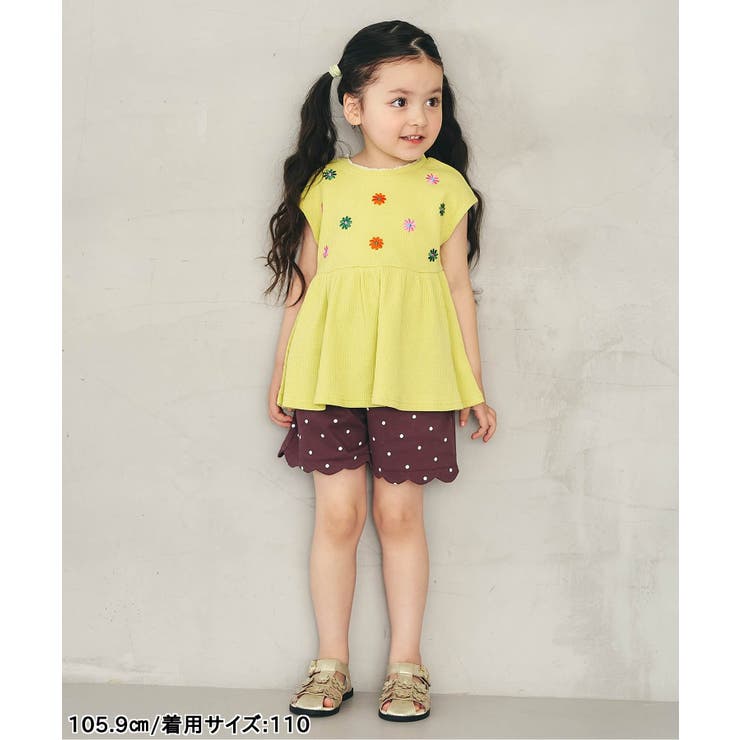 WEB限定 アソート刺繍ペプラムトップス  | F.O.Online Store | 詳細画像16 