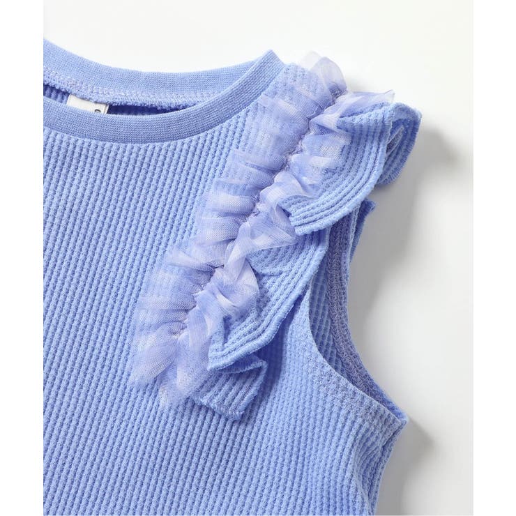 WEB限定 ワッフルフリルチュールトップス | F.O.Online Store | 詳細画像14 
