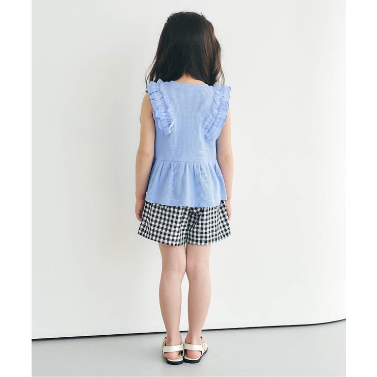 WEB限定 ワッフルフリルチュールトップス  | F.O.Online Store | 詳細画像19 