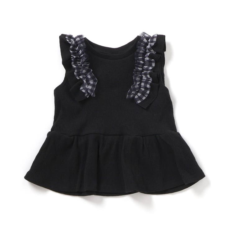 WEB限定 ワッフルフリルチュールトップス | F.O.Online Store | 詳細画像2 
