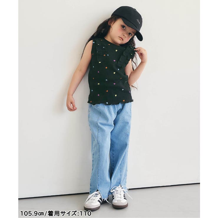 ノースリーブワッフルフリルTシャツ | F.O.Online Store | 詳細画像3 