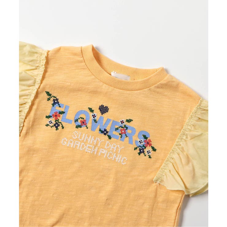 WEB限定  ロゴ×刺繍Tシャツ | F.O.Online Store | 詳細画像7 