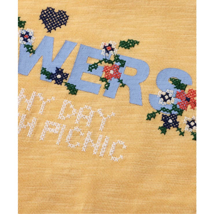 WEB限定  ロゴ×刺繍Tシャツ | F.O.Online Store | 詳細画像8 