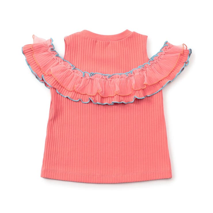 WEB限定  2way肩あきチュール配色トップス | F.O.Online Store | 詳細画像7 