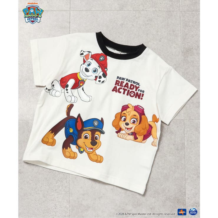 PAW Patrol 4柄Tシャツ | F.O.Online Store | 詳細画像1 