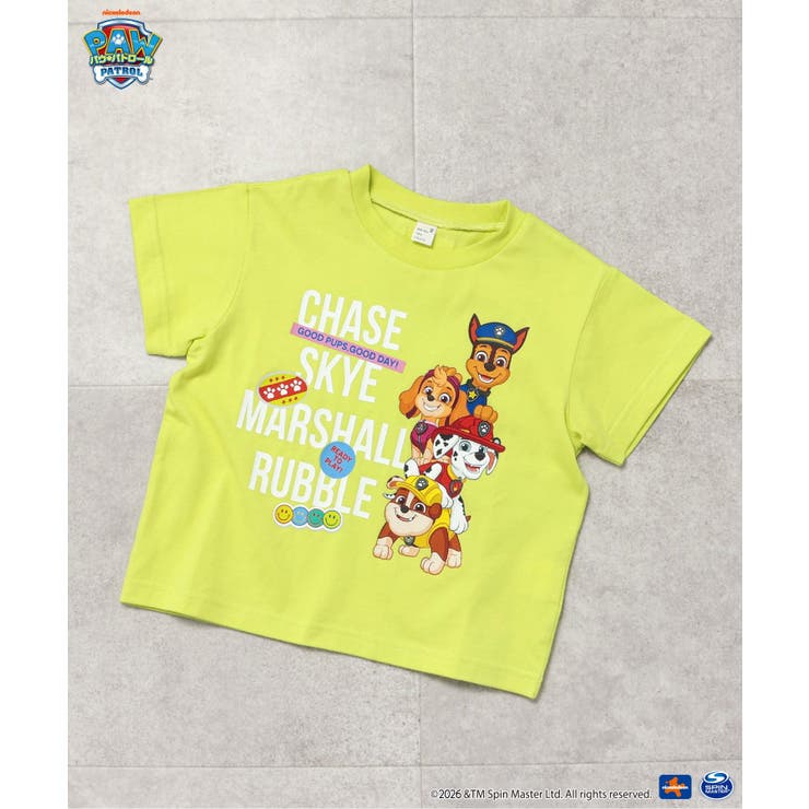 イエロー | PAW Patrol 4柄Tシャツ | F.O.Online Store