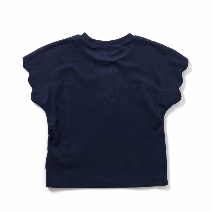 アイス・シェル・リボンモチーフスカラップTシャツ[品番：FOKK0019834 