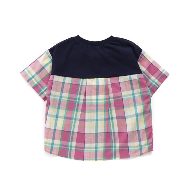 チェック＆ストライプ リンクTシャツ | F.O.Online Store | 詳細画像2 