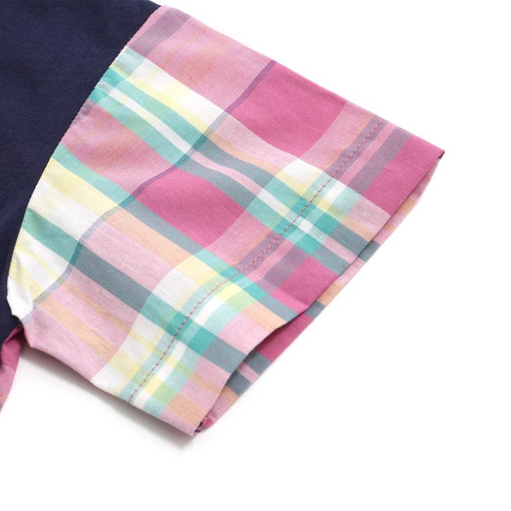 チェック＆ストライプ リンクTシャツ | F.O.Online Store | 詳細画像7 