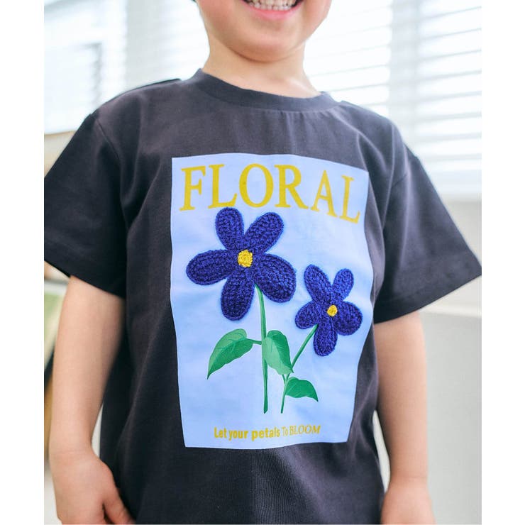バラエティかぎ針モチーフTシャツ | F.O.Online Store | 詳細画像15 