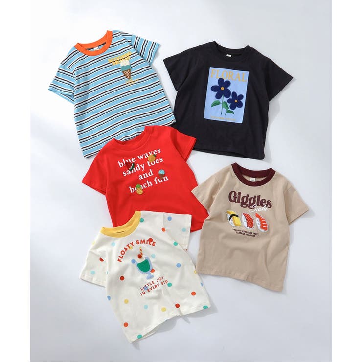 バラエティかぎ針モチーフTシャツ | F.O.Online Store | 詳細画像21 