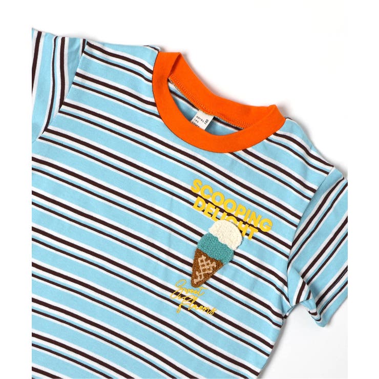 バラエティかぎ針モチーフTシャツ | F.O.Online Store | 詳細画像8 