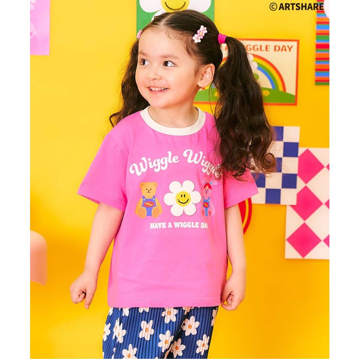 WIGGLE WIGGLE 4柄Tシャツ | F.O.Online Store | 詳細画像1 